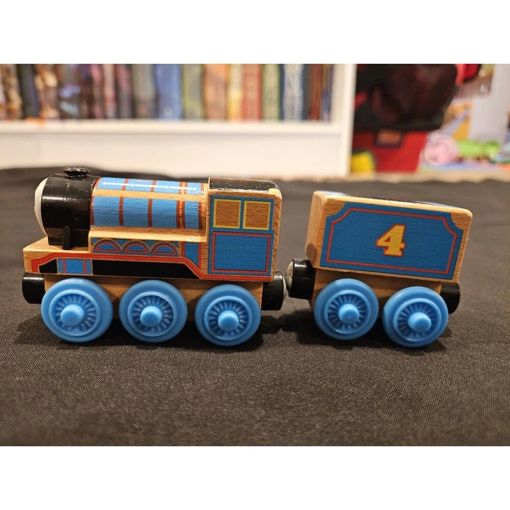 Thomas & Friends Wood Engine Lot Gordon w/ Tender & Harvey
